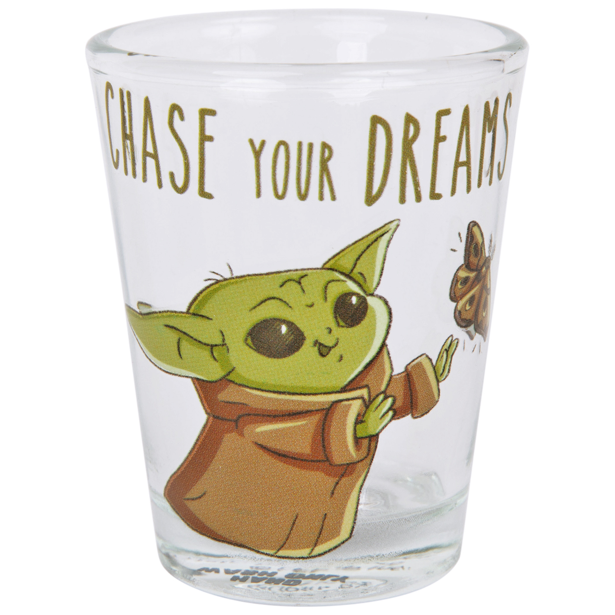 Star Wars The Mandalorian Grogu's Wisdom 4-Pack Mini Glass Set